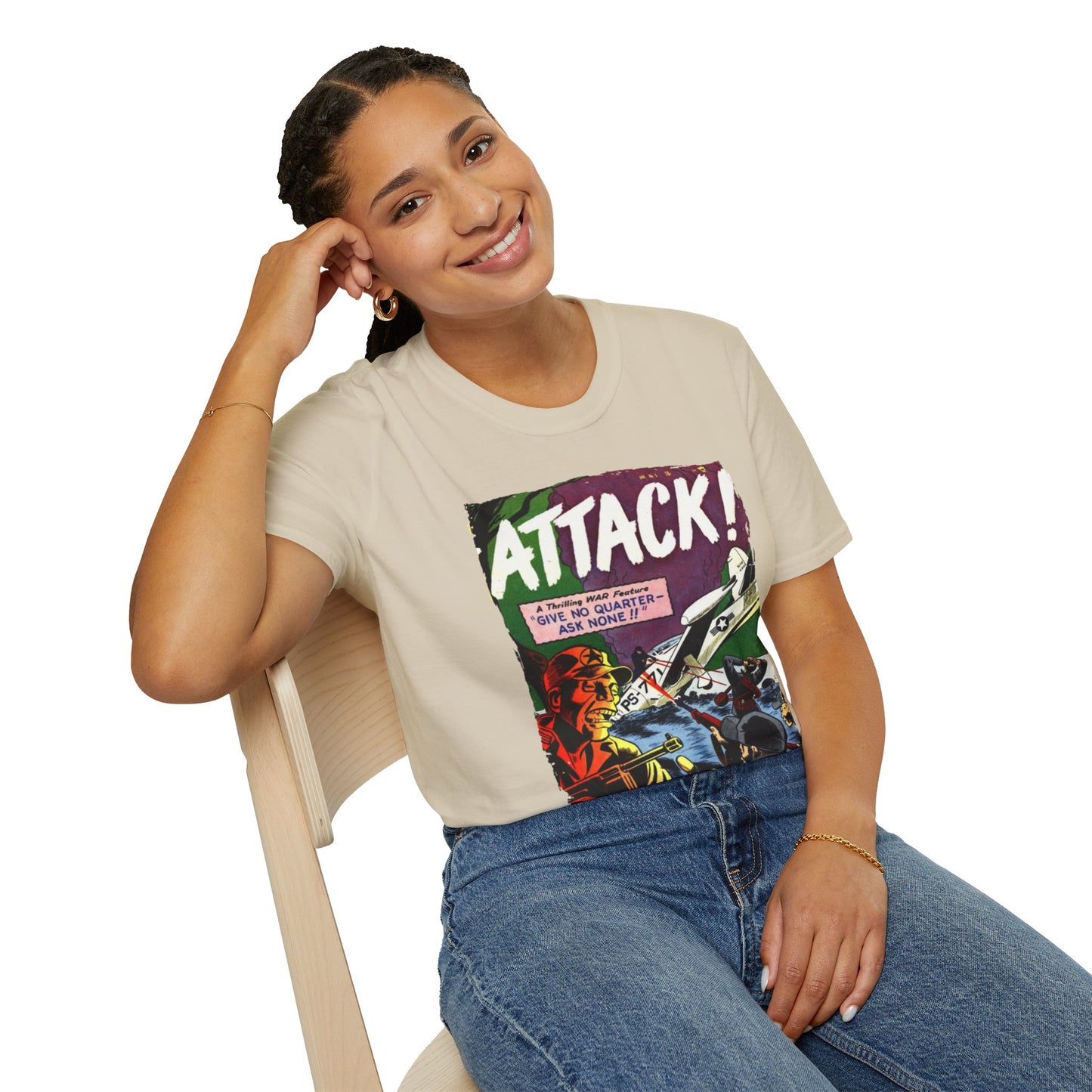 Attack! No. 5 - Unisex Softstyle T-Shirt