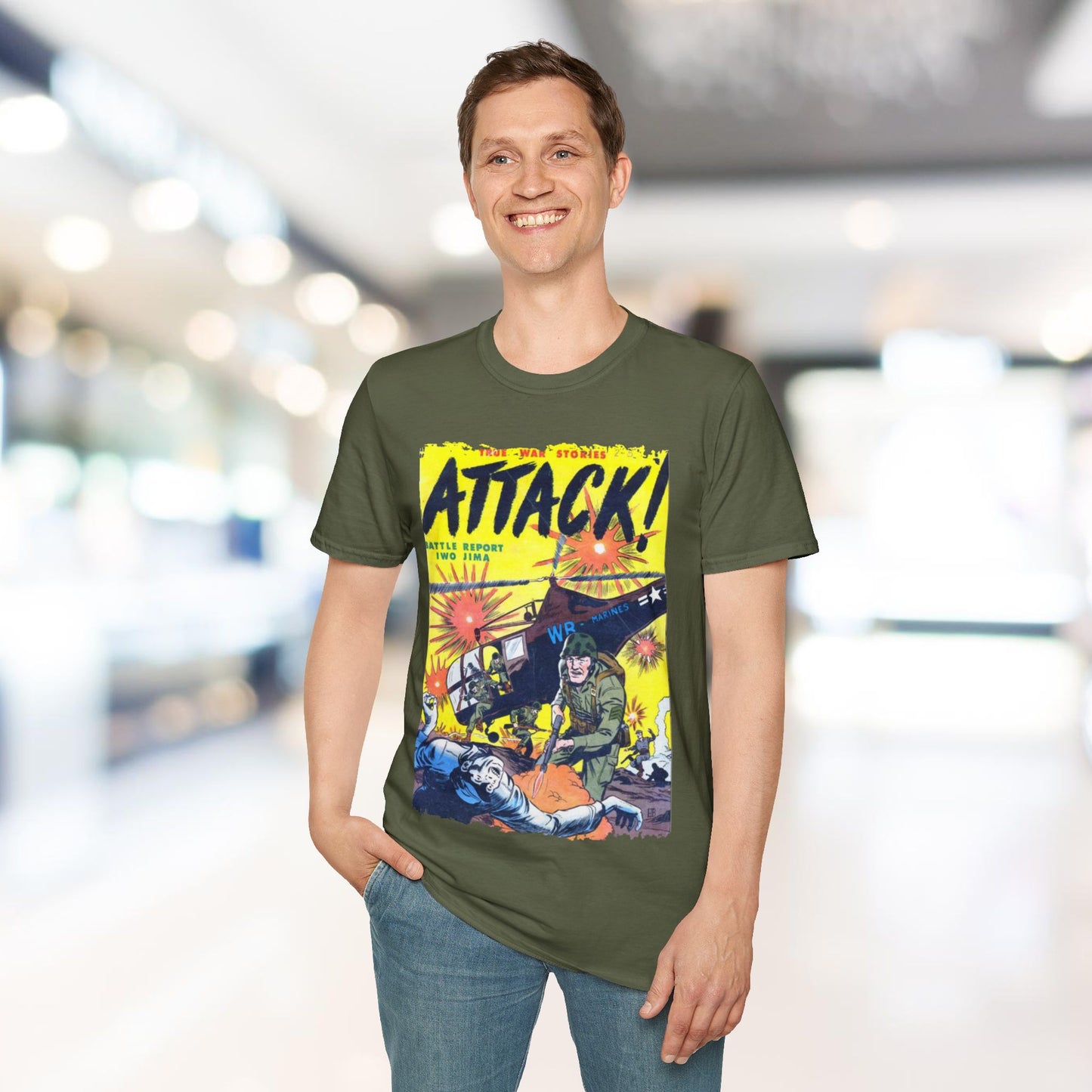 Attack! May 1952 - Unisex Softstyle T-Shirt