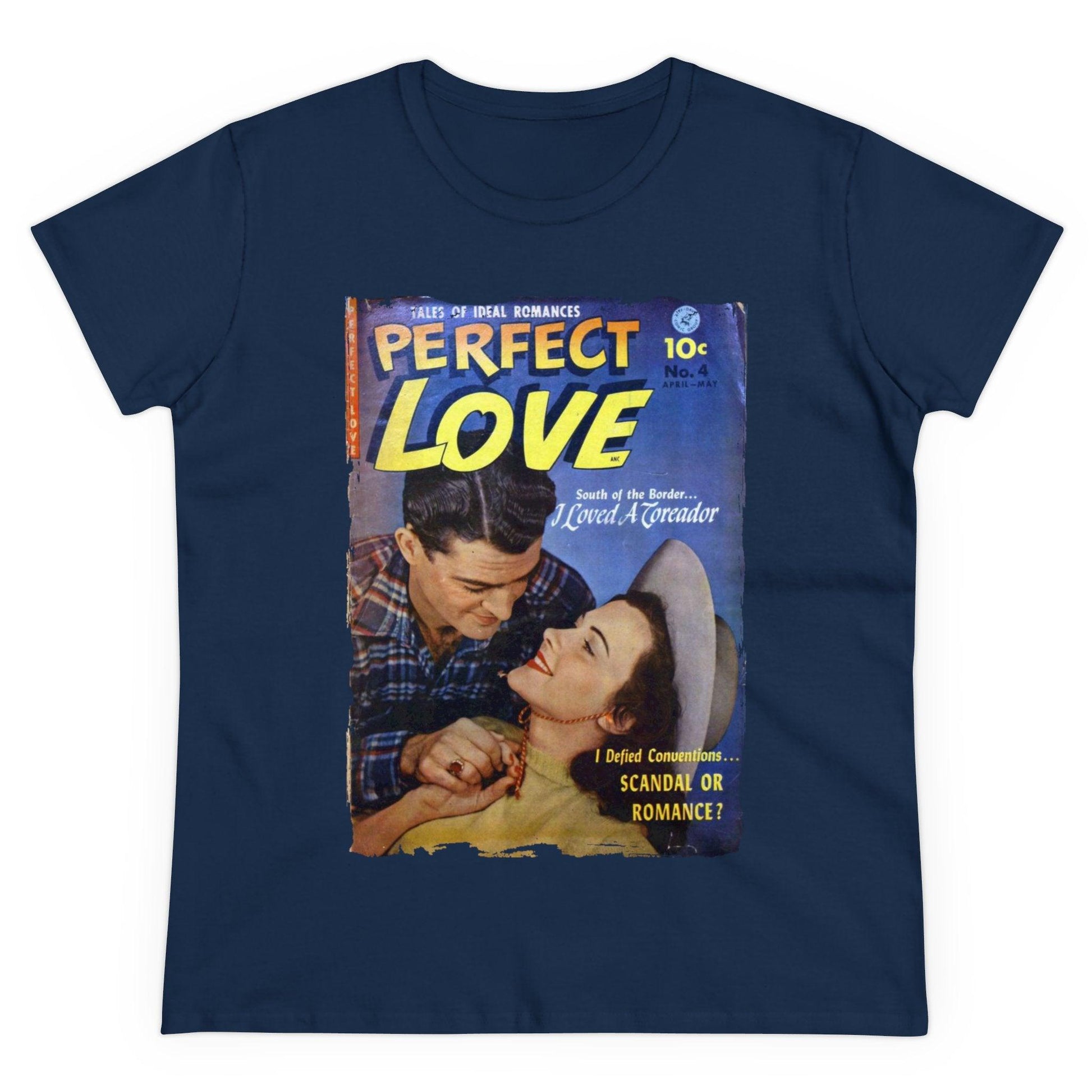 Perfect Love Apr 1952 - Women's Midweight Cotton Tee - Pacific Sky Games