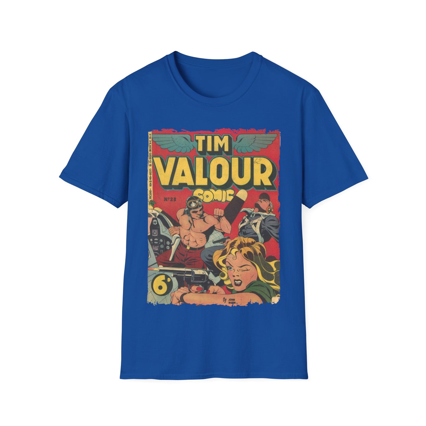 Tim Valour Jun 1957 - Unisex Softstyle T-Shirt