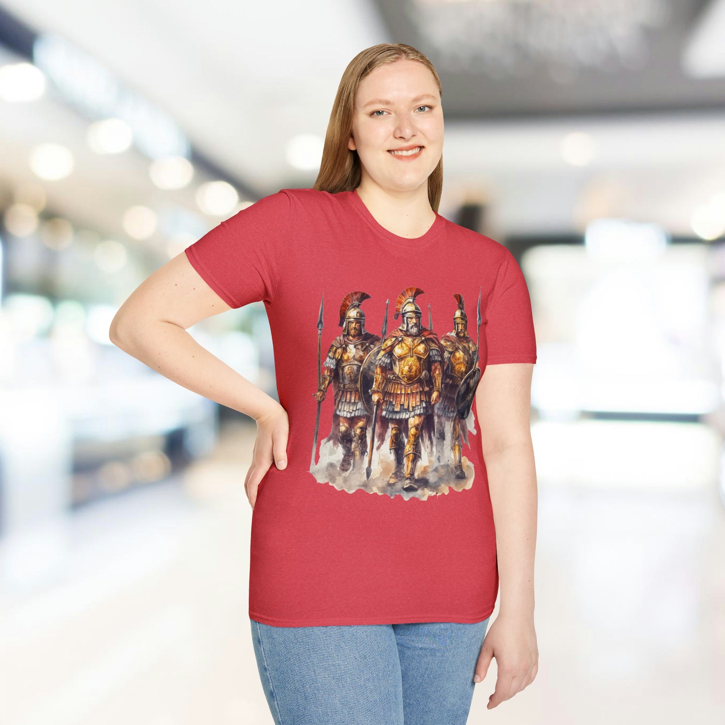 Ancient Warrior 3 - Unisex Softstyle T-Shirt