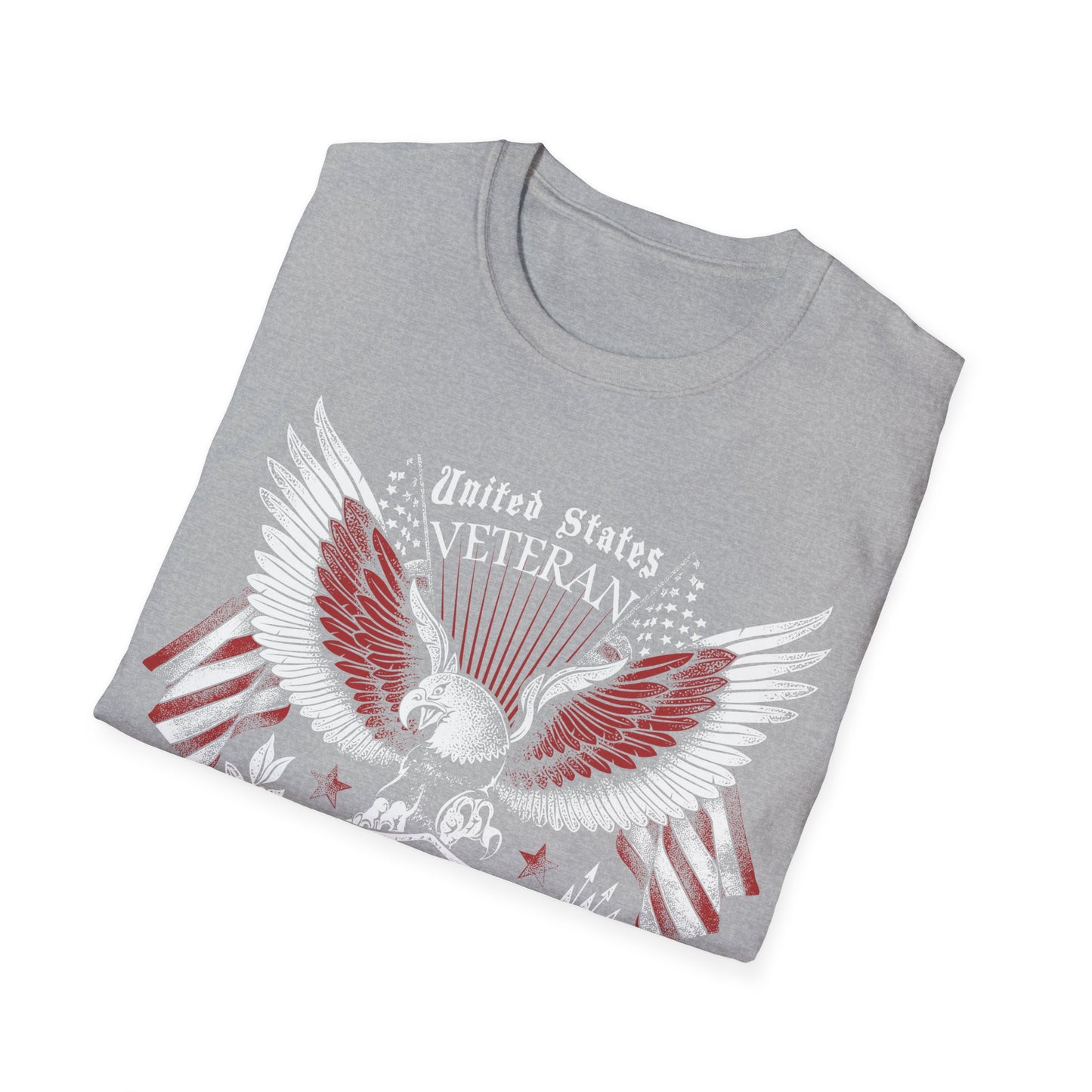 United States Veteran - Unisex Softstyle T-Shirt