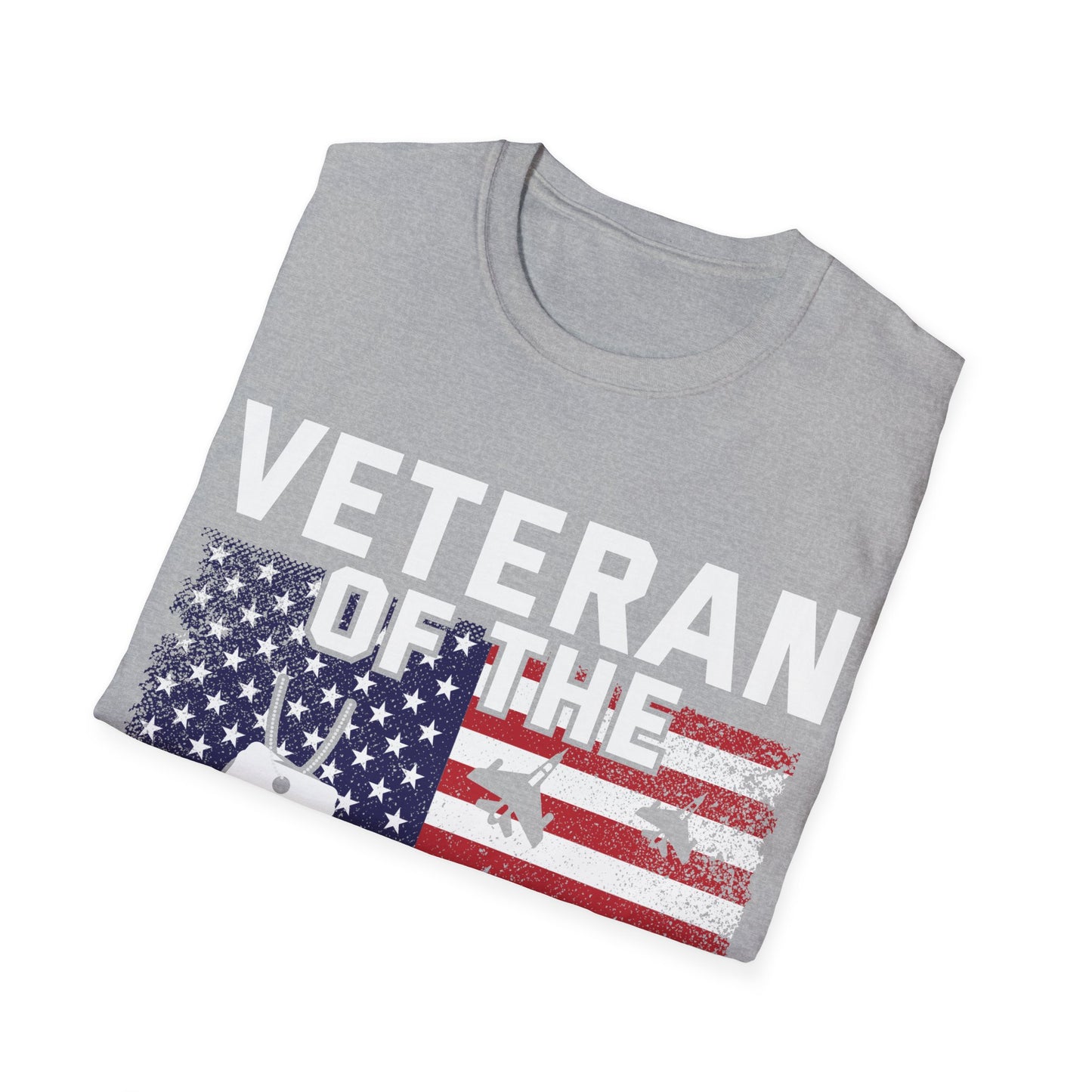 Veteran - Air Force - Unisex Softstyle T-Shirt