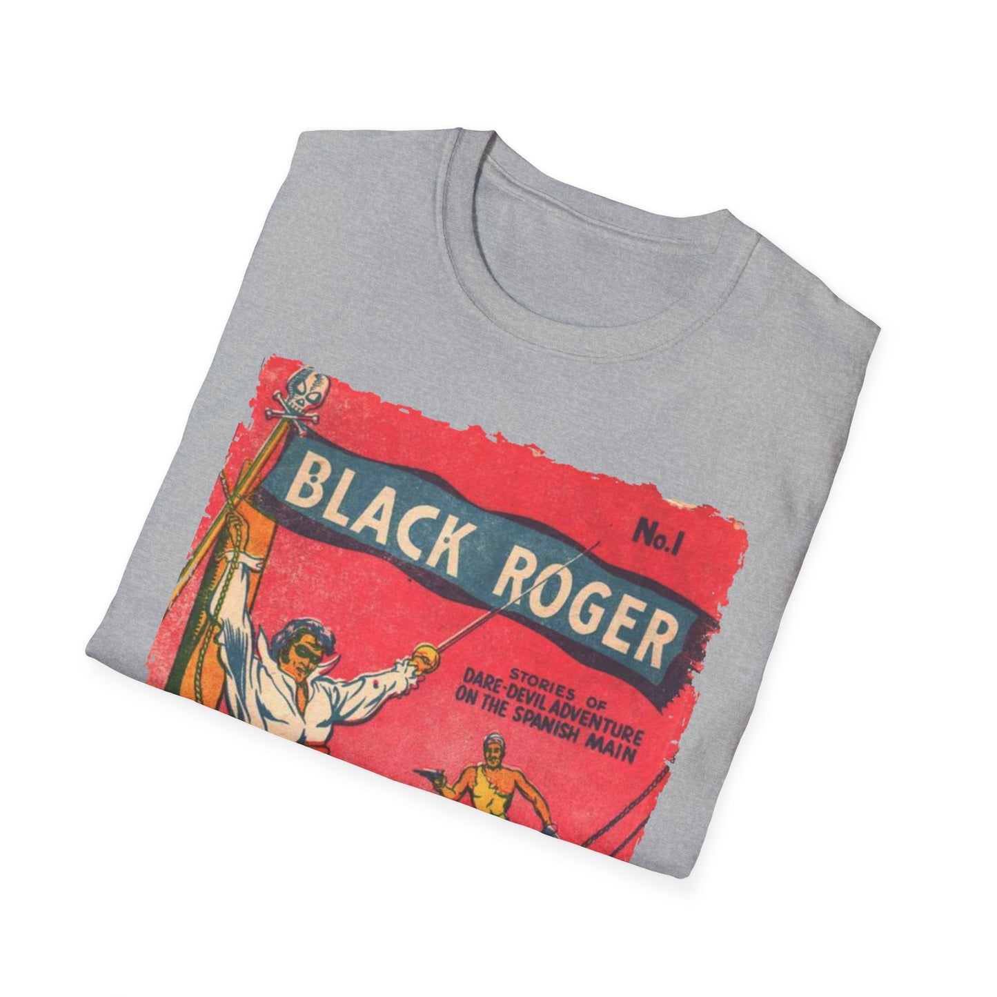 Black Roger No.1 1952 - Unisex Softstyle T-Shirt