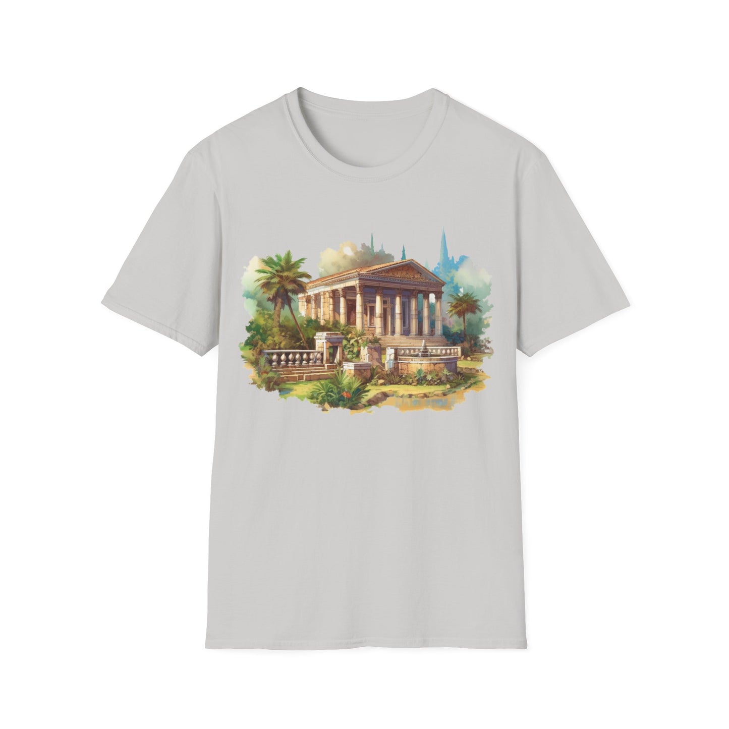 Ancient Bldg 5 - Unisex Softstyle T-Shirt