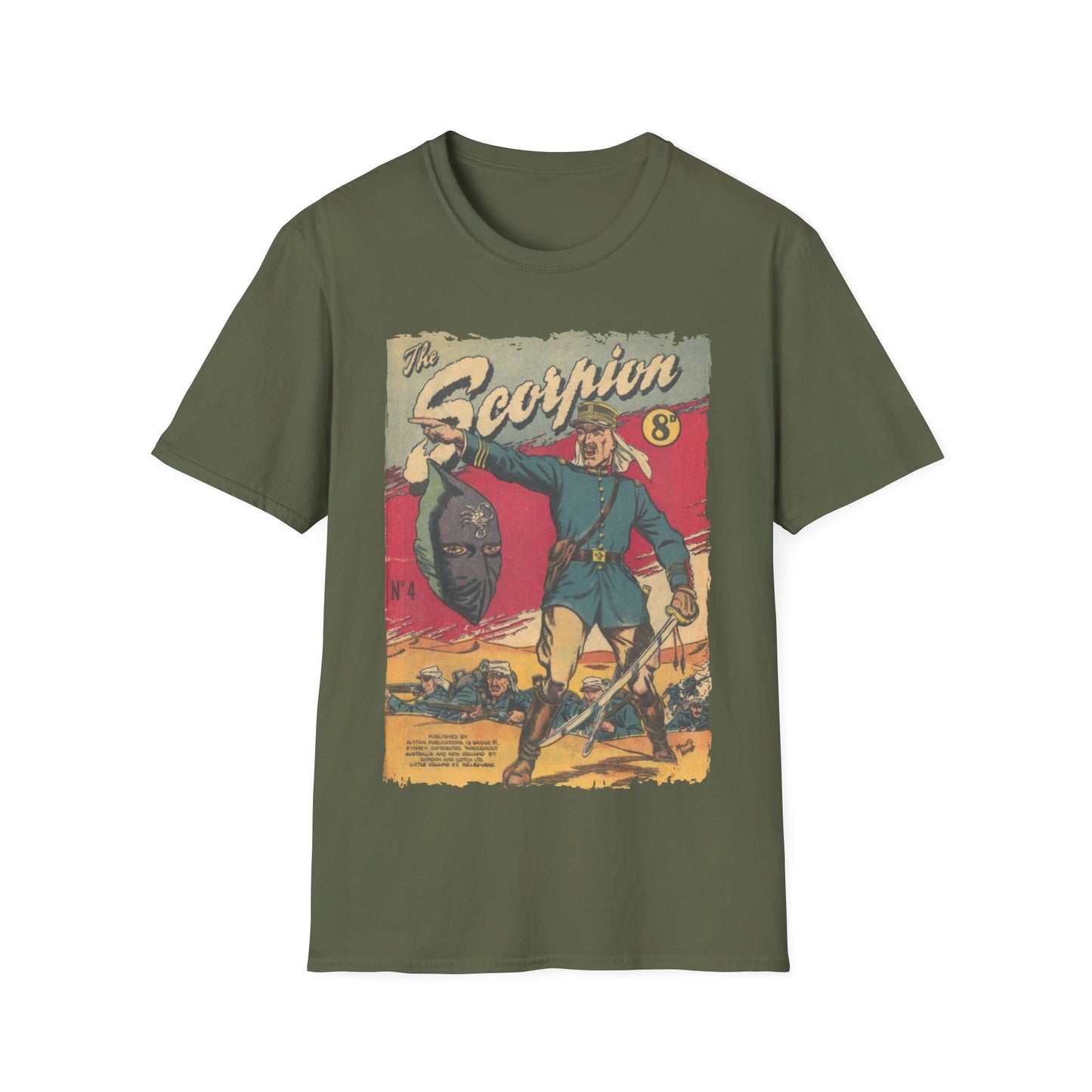 The Scorpion No.4 - Unisex Softstyle T-Shirt