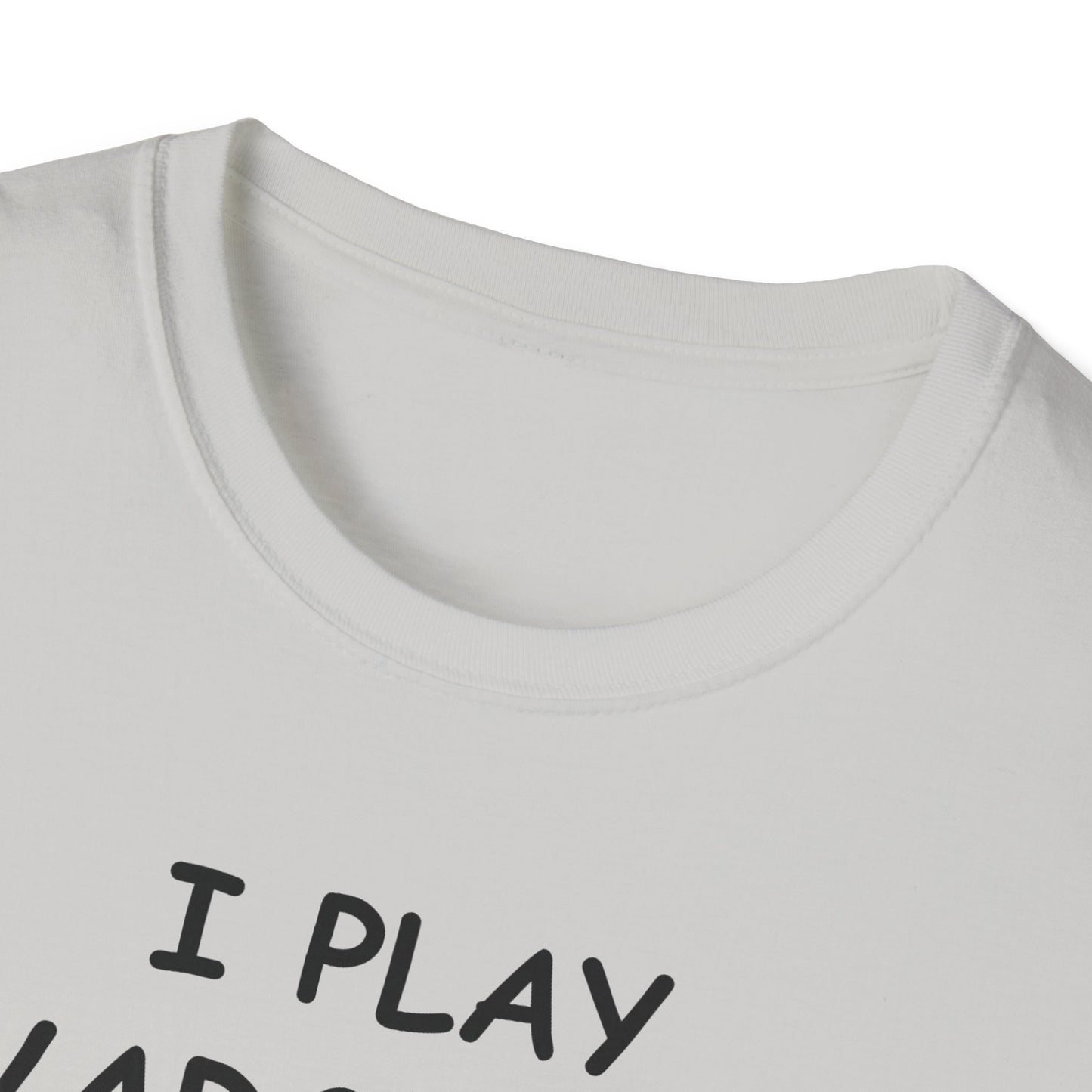 I Play Wargames - Black - Unisex Softstyle T-Shirt