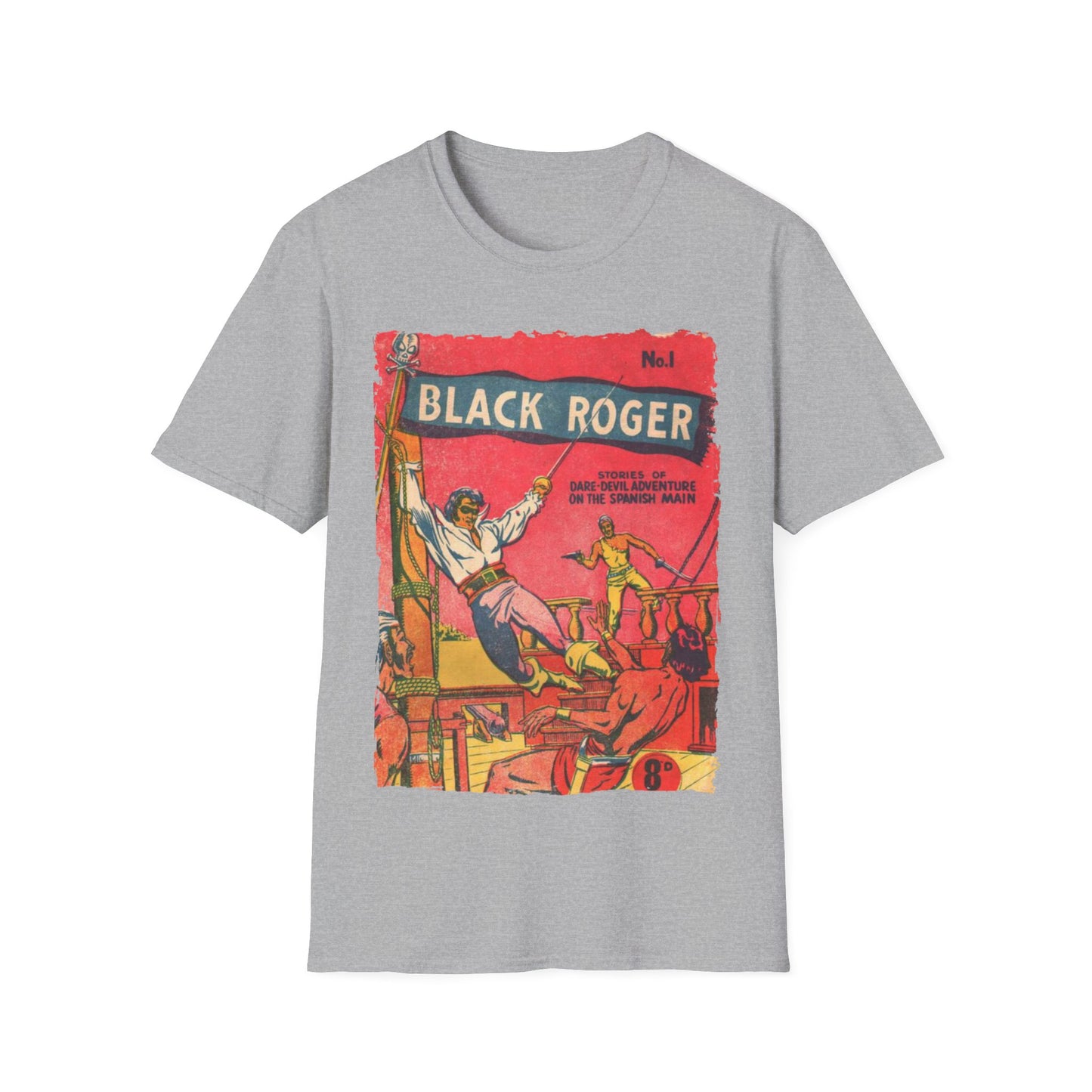 Black Roger No.1 1952 - Unisex Softstyle T-Shirt