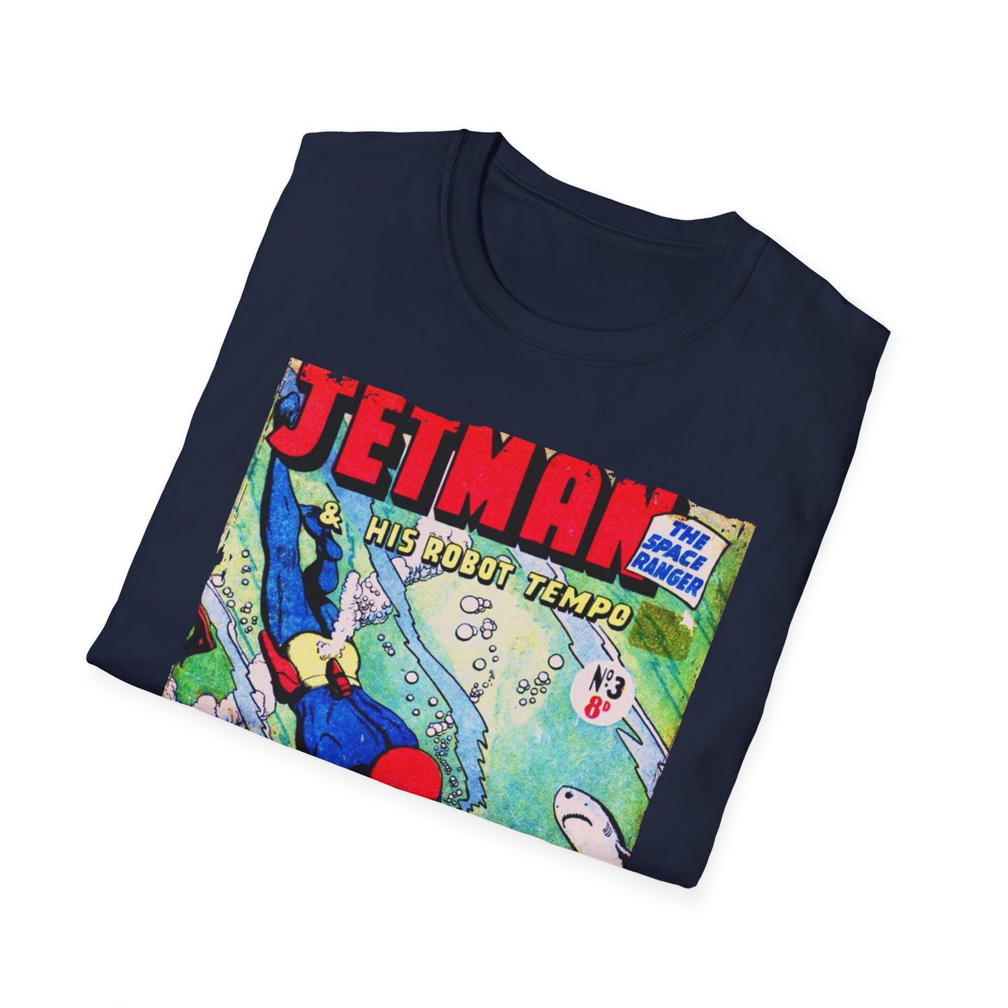 Jetman No.3 - Unisex Softstyle T-Shirt