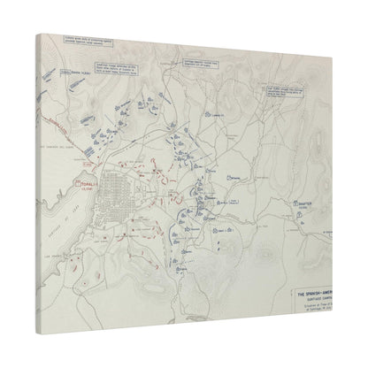 Spanish-American War, Santiago Campaign, Surrender of Santiago 14 July 1898 - Pacific Sky Games