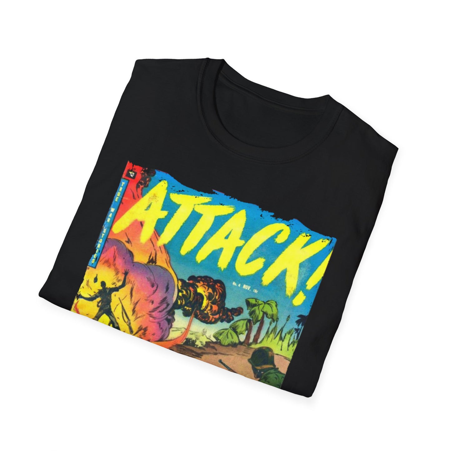 Attack! Nov 1952 - Unisex Softstyle T-Shirt