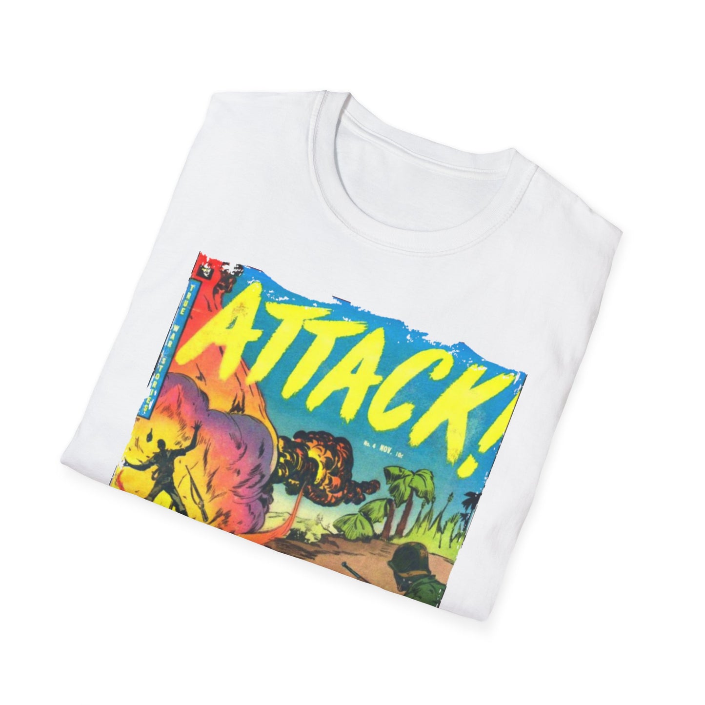 Attack! Nov 1952 - Unisex Softstyle T-Shirt