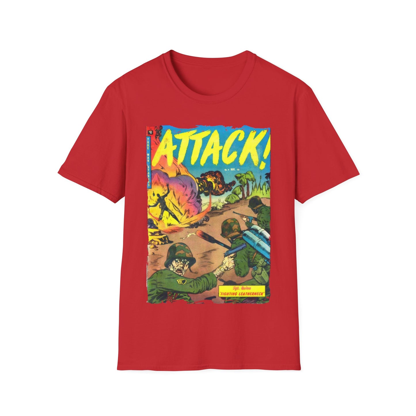 Attack! Nov 1952 - Unisex Softstyle T-Shirt