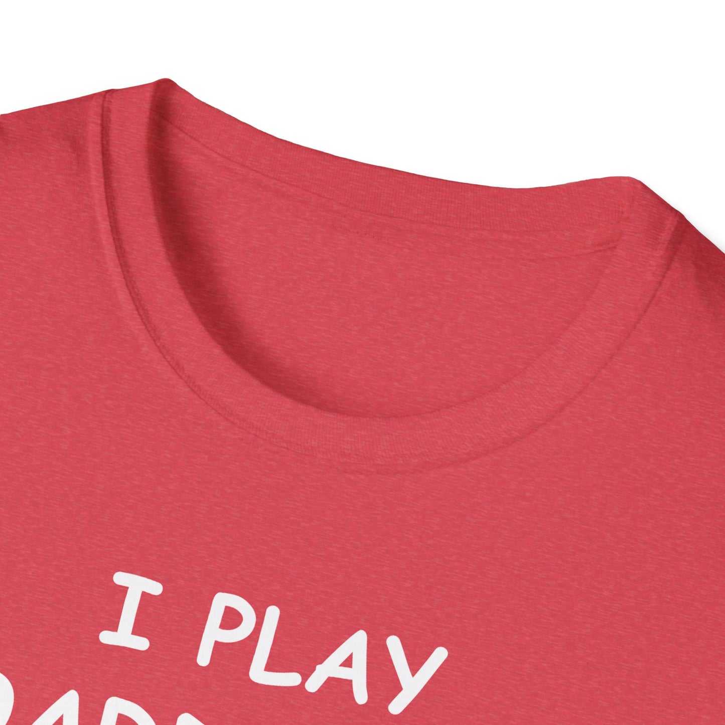 I Play Boardgames - White - Unisex Softstyle T-Shirt