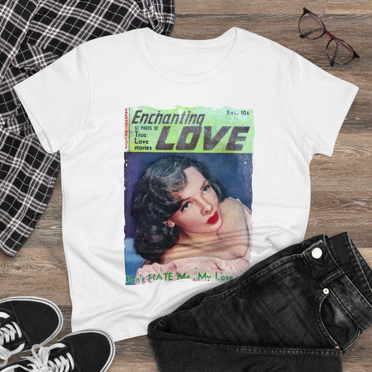 Enchanting Love No.2 - Women's Midweight Cotton Tee - Pacific Sky Games