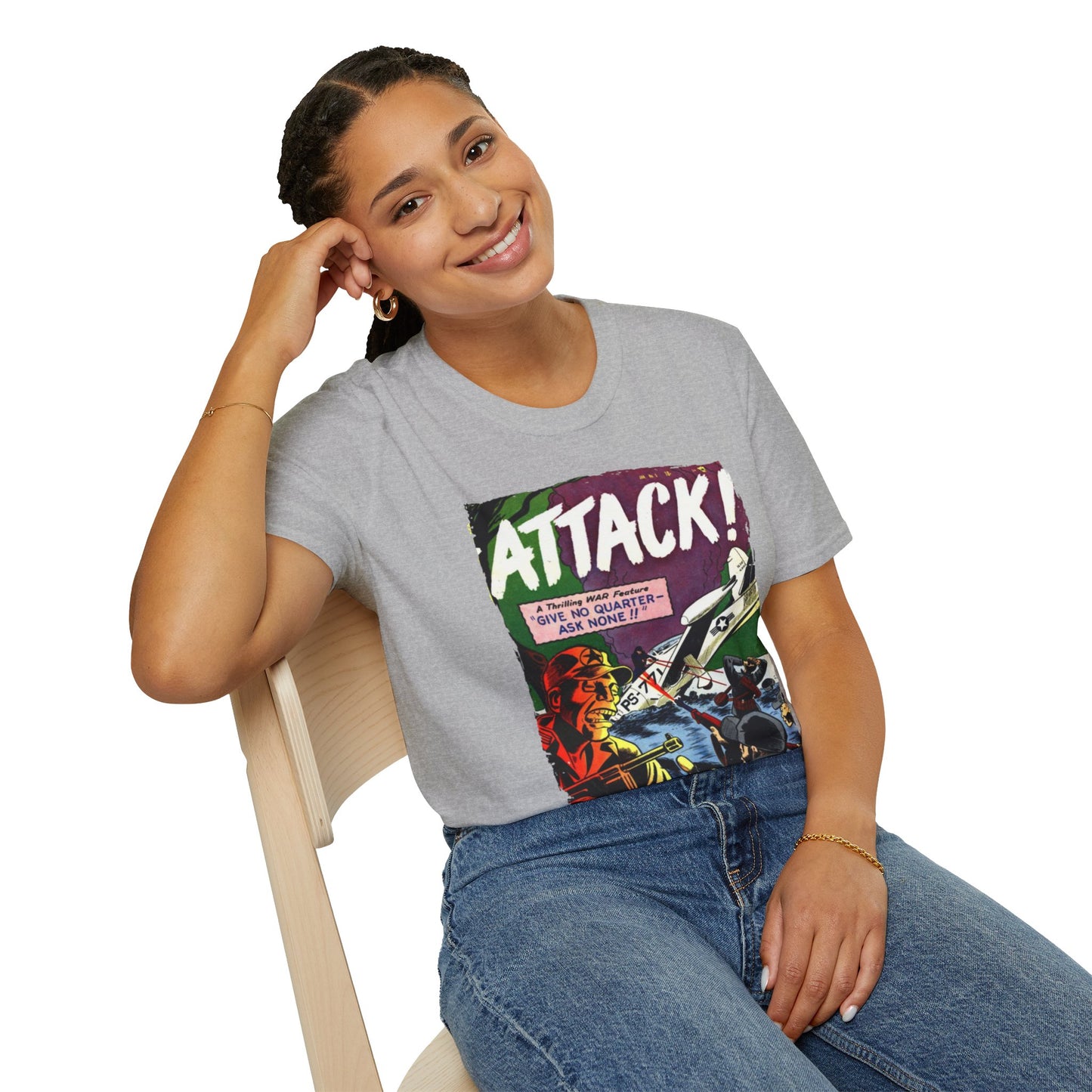 Attack! No. 5 - Unisex Softstyle T-Shirt