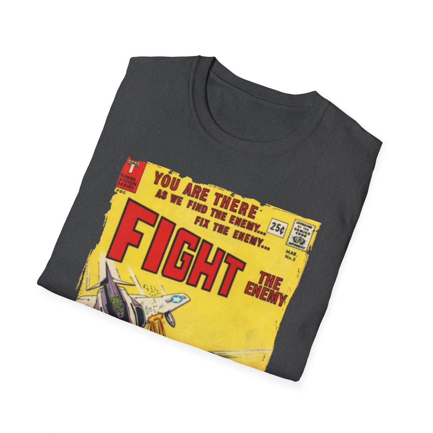 Fight The Enemy No.3 - Unisex Softstyle T-Shirt