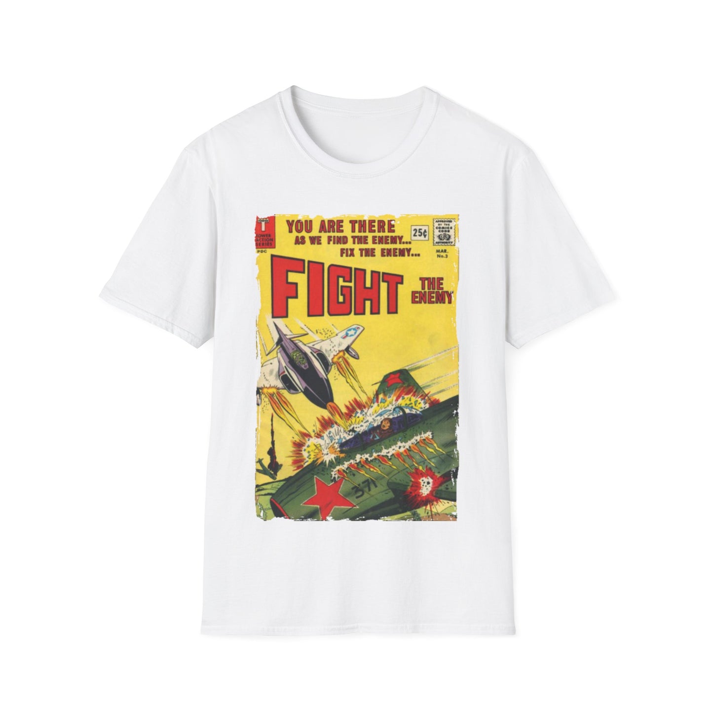 Fight The Enemy No.3 - Unisex Softstyle T-Shirt