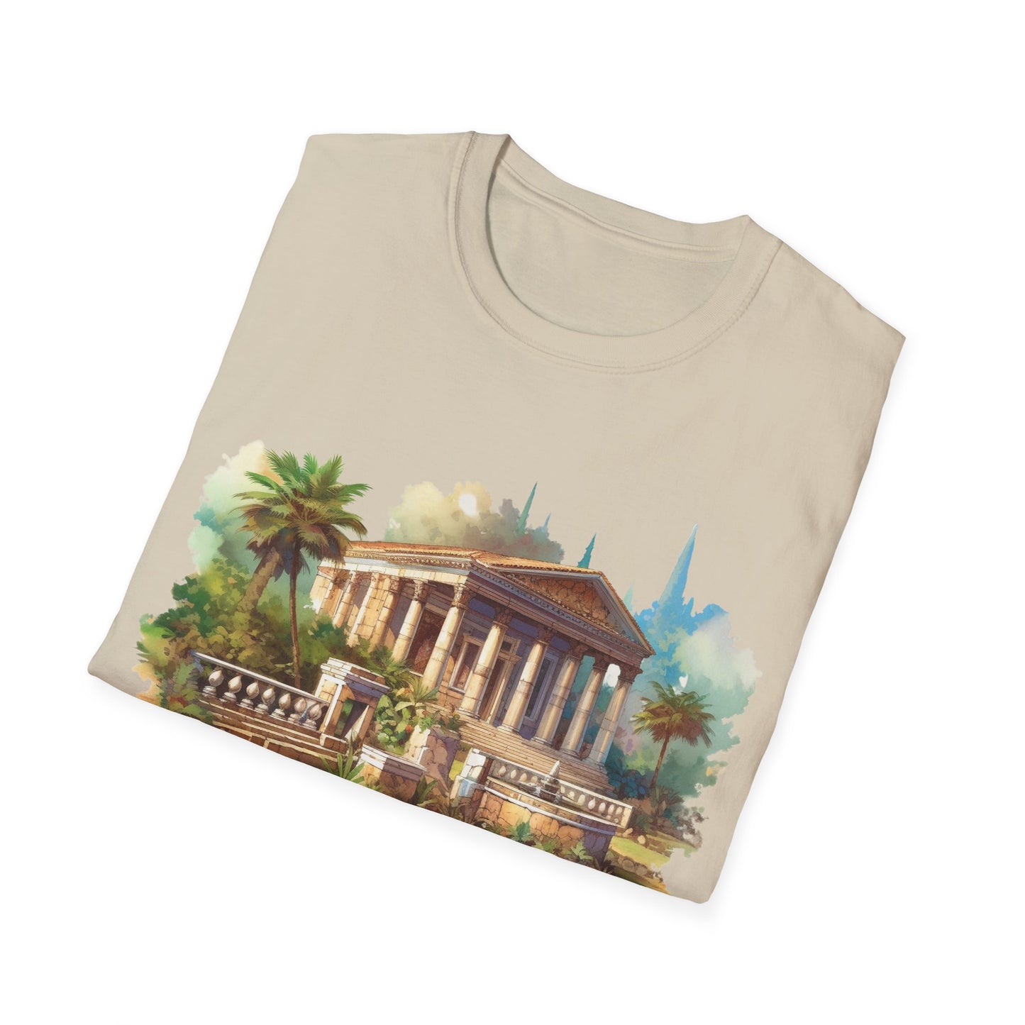 Ancient Bldg 5 - Unisex Softstyle T-Shirt