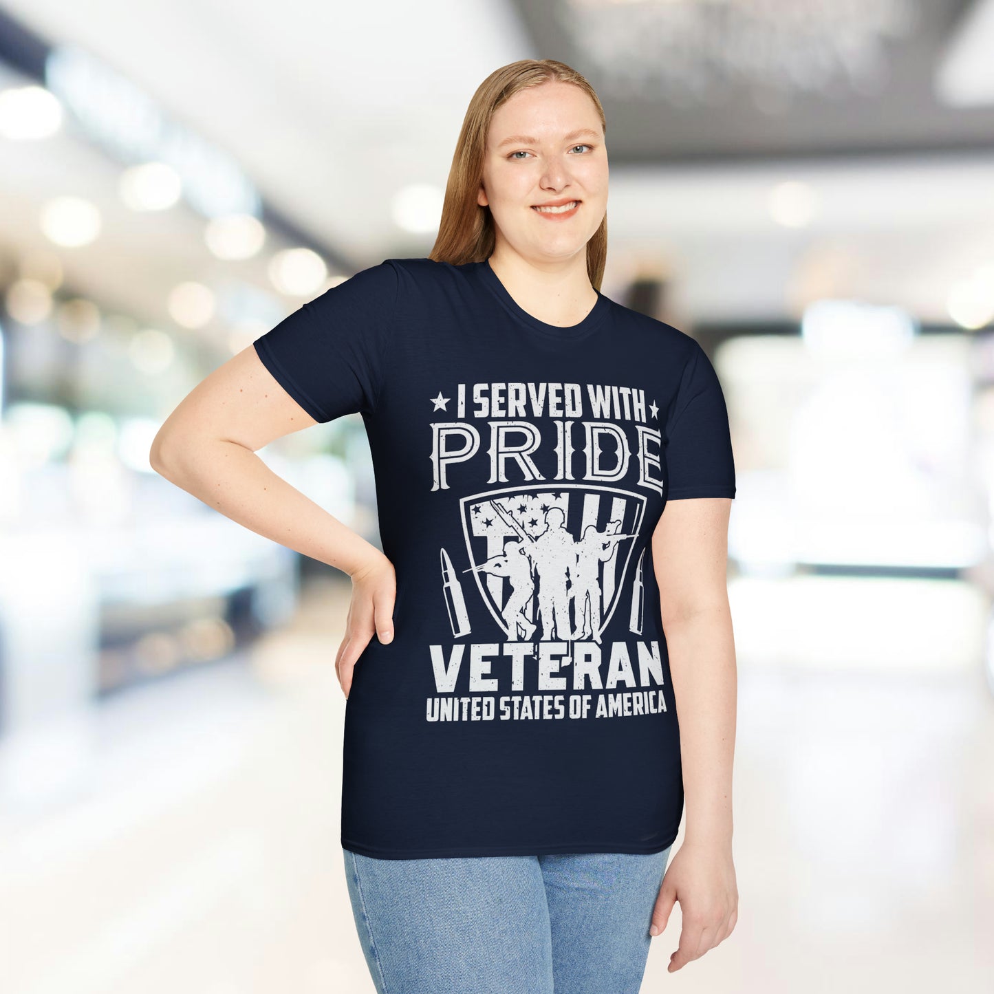 Served With Pride - Unisex Softstyle T-Shirt