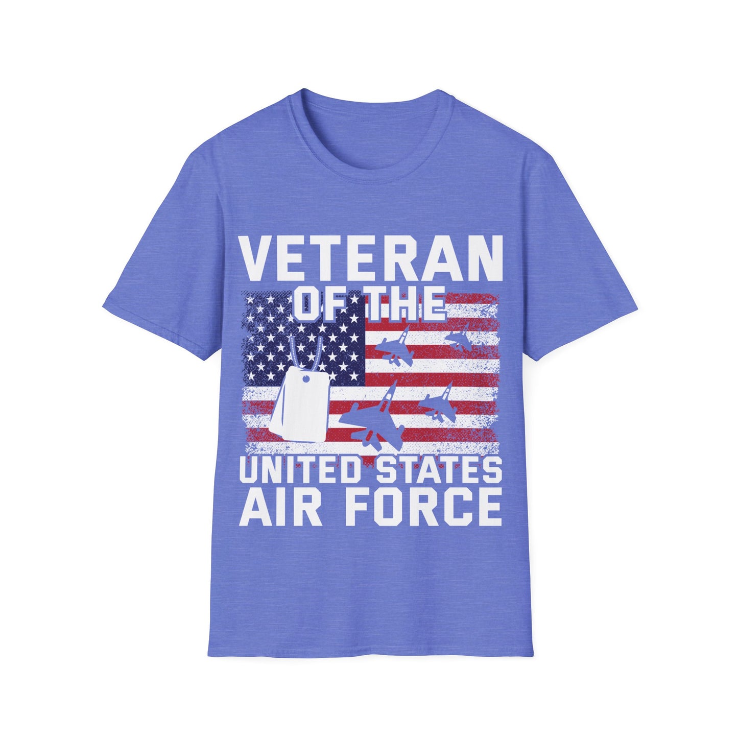 Veteran - Air Force - Unisex Softstyle T-Shirt