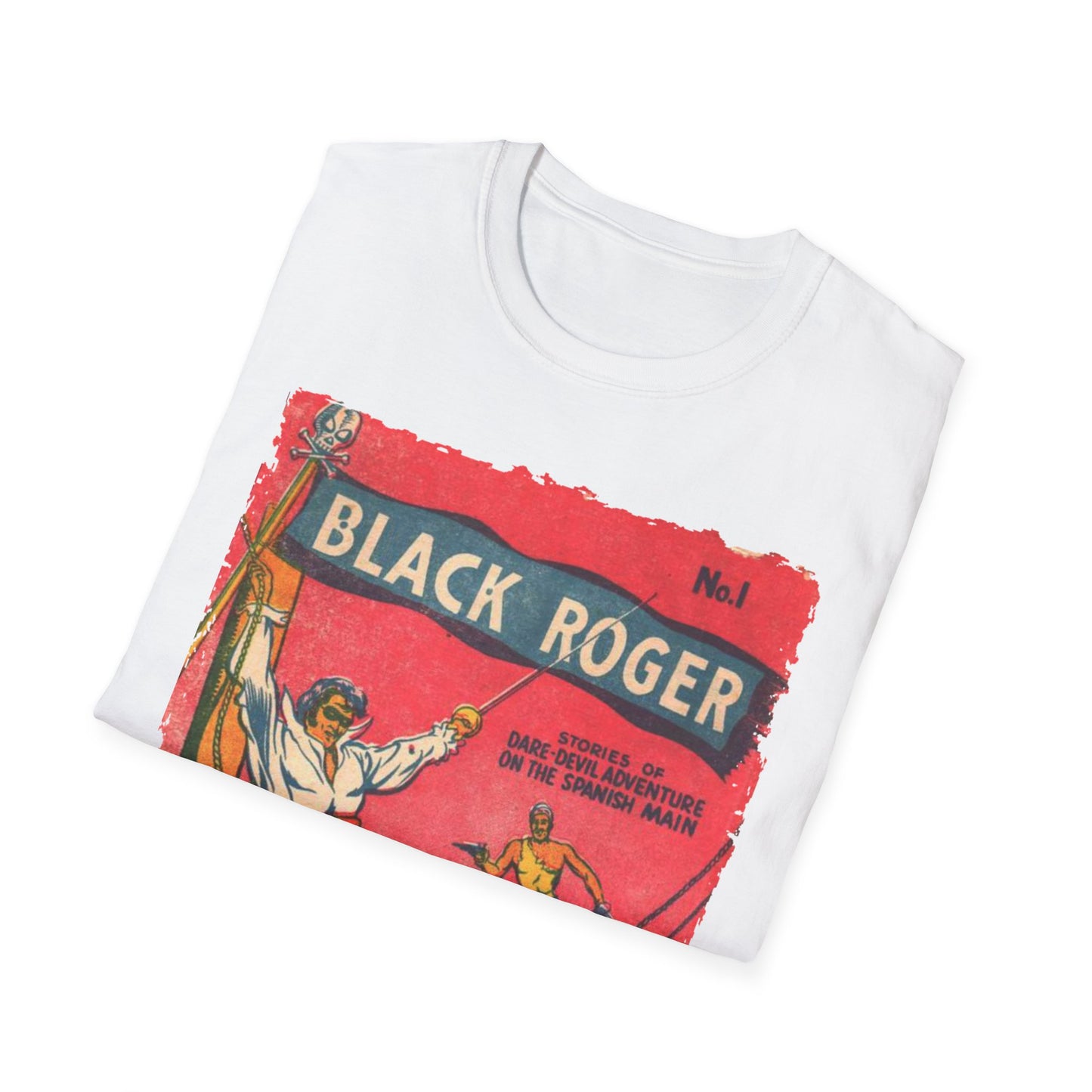 Black Roger No.1 1952 - Unisex Softstyle T-Shirt