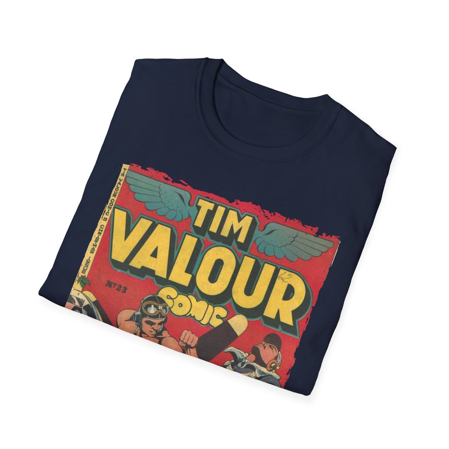 Tim Valour Jun 1957 - Unisex Softstyle T-Shirt