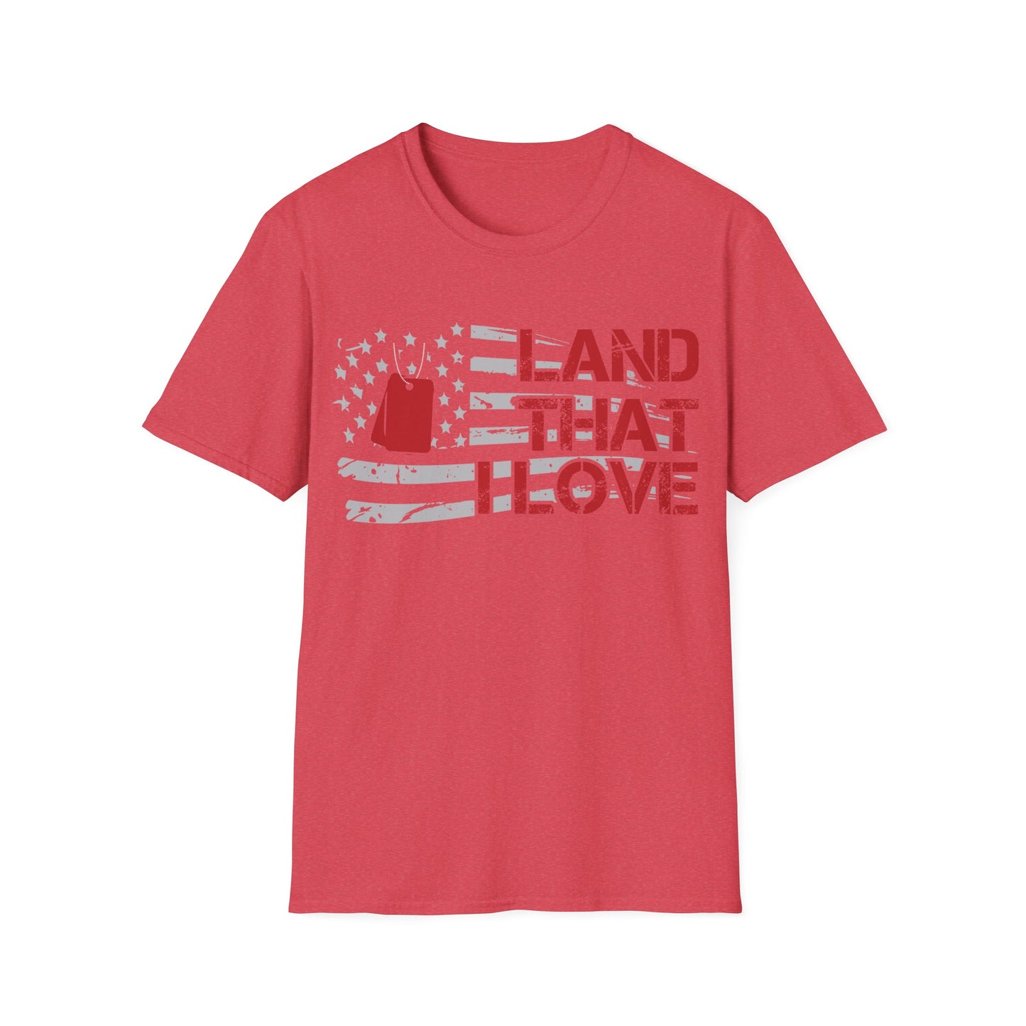 Land That I Love - Mom - Unisex Softstyle T-Shirt