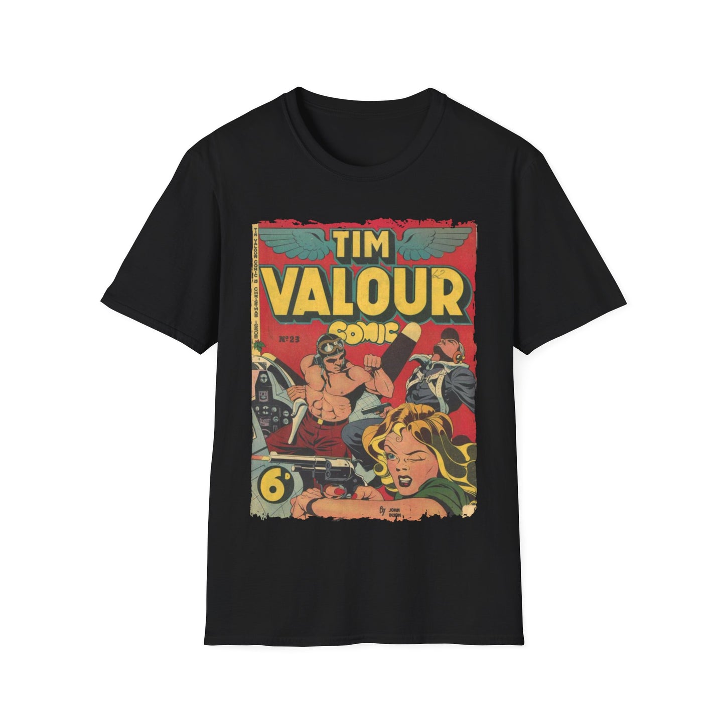 Tim Valour Jun 1957 - Unisex Softstyle T-Shirt