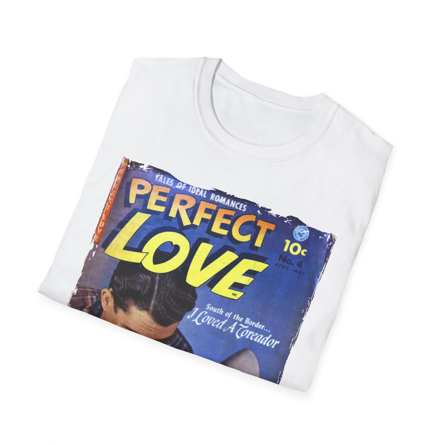 Perfect Love Apr 1952 - Unisex Softstyle T-Shirt - Pacific Sky Games