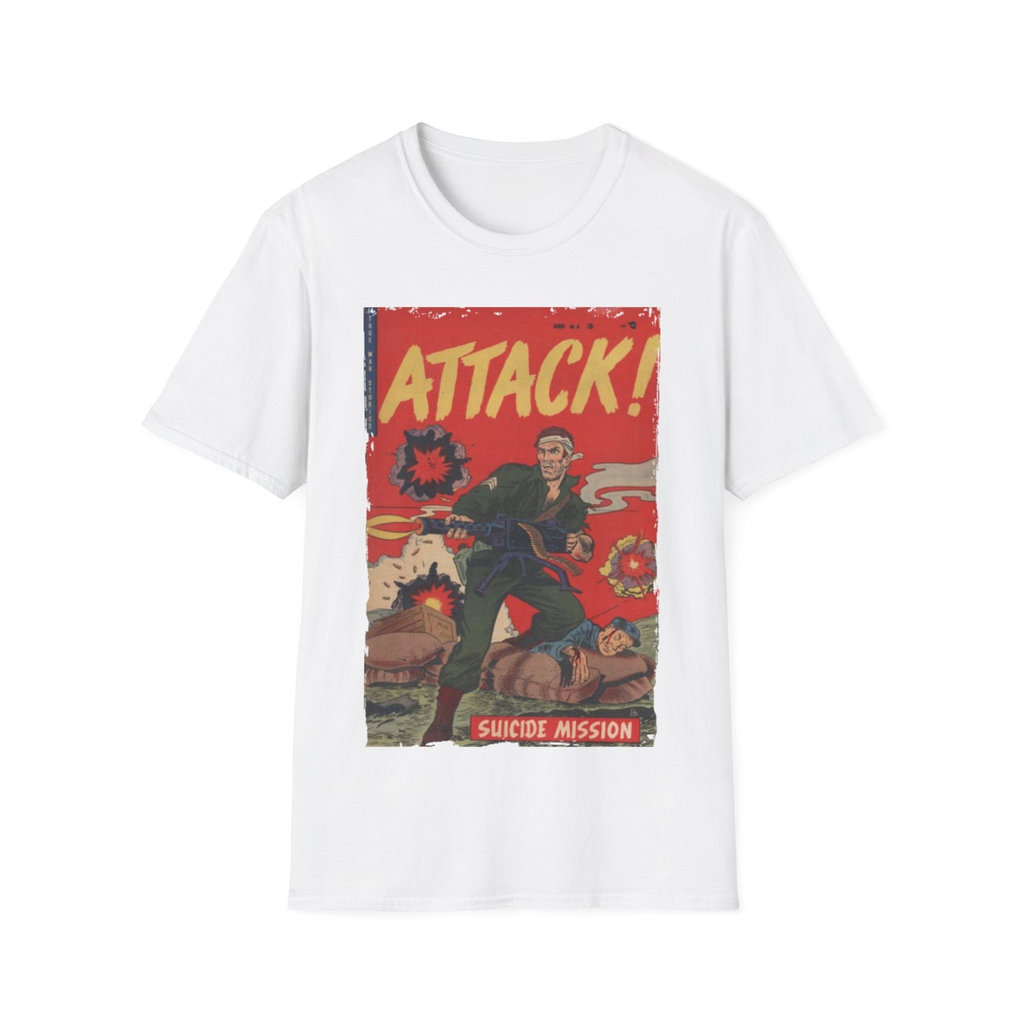 Attack! No. 6 - Unisex Softstyle T-Shirt