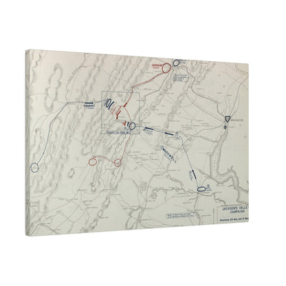 American Civil War Jackson's Valley Campaign - Situation 29 and 31 May 1862 - Pacific Sky Games