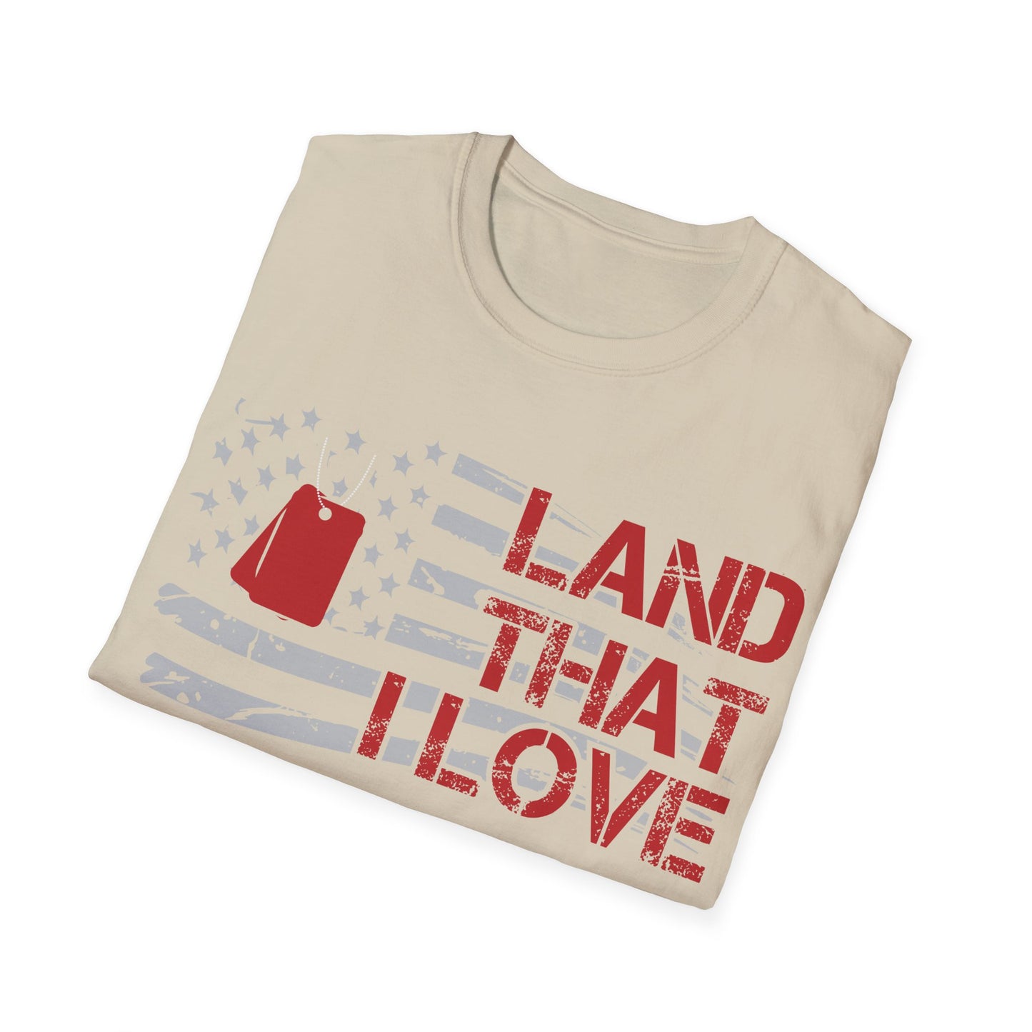 Land That I Love - Mom - Unisex Softstyle T-Shirt