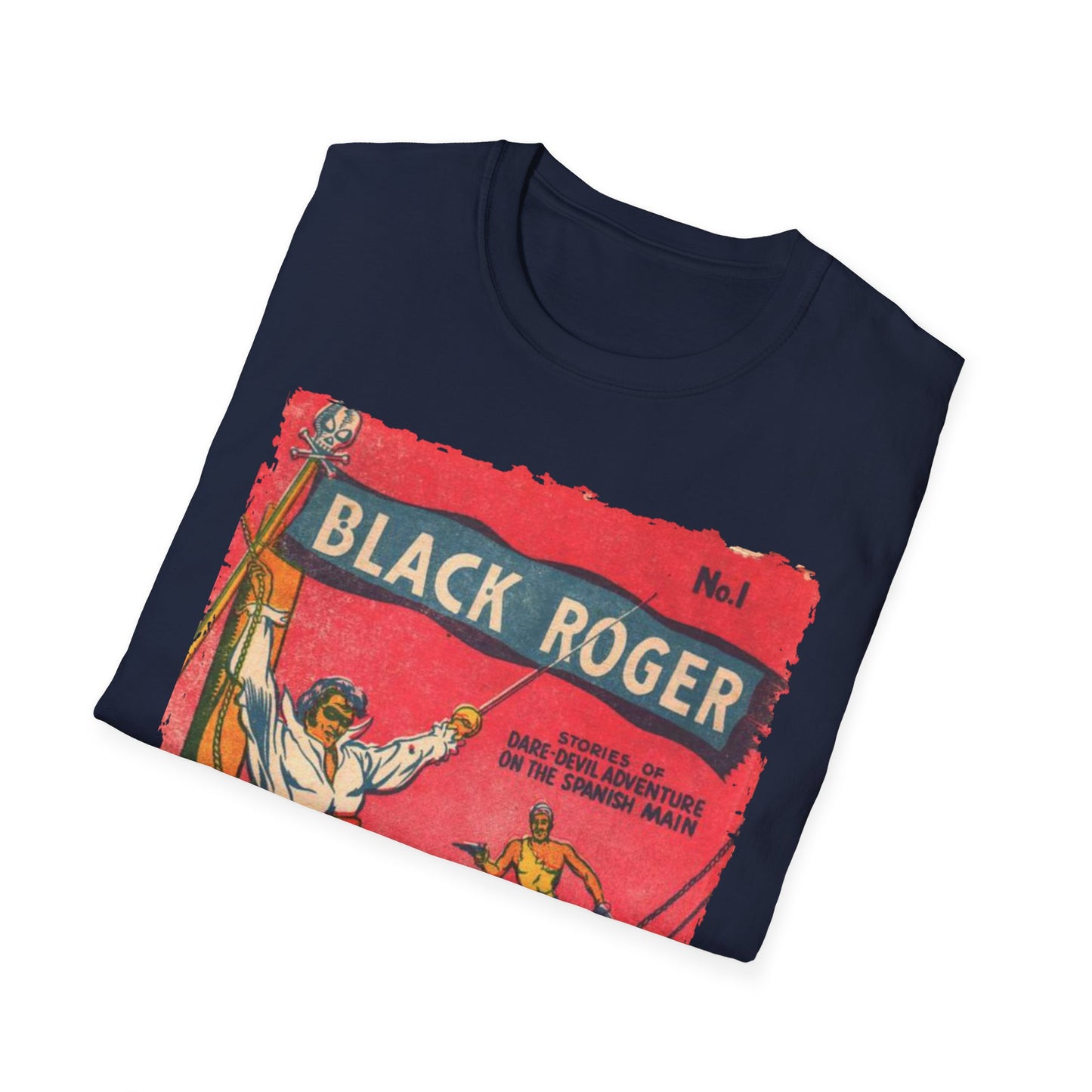 Black Roger No.1 1952 - Unisex Softstyle T-Shirt