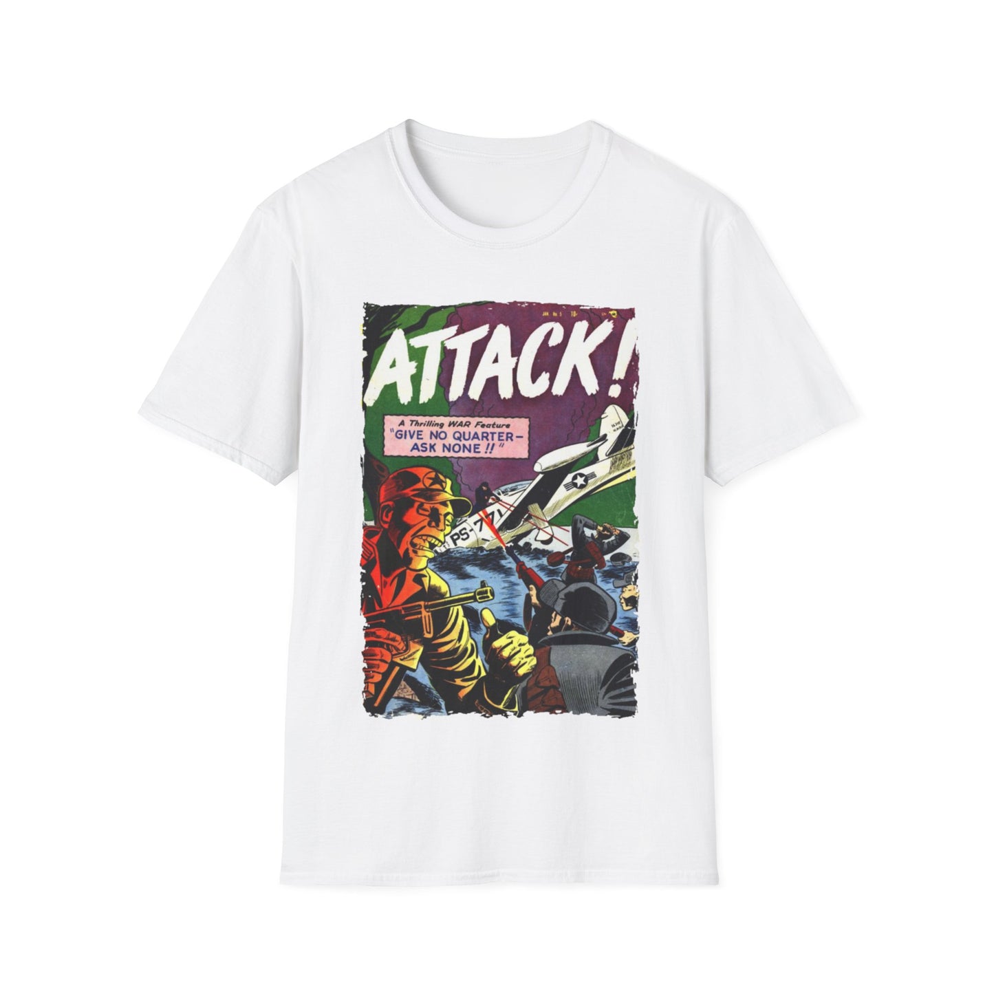 Attack! No. 5 - Unisex Softstyle T-Shirt