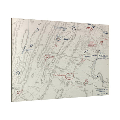 American Civil War Jackson's Valley Campaign - Situation 21 Mar and Battle of Kernstown 23 Mar 1862 - Pacific Sky Games