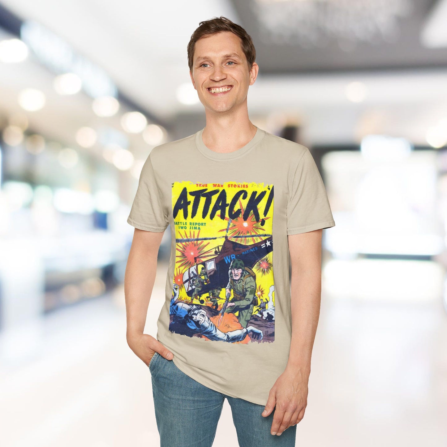 Attack! May 1952 - Unisex Softstyle T-Shirt