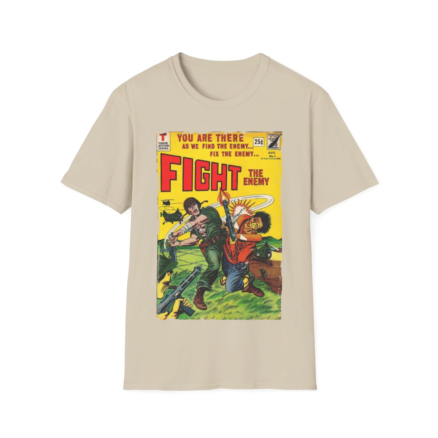 Fight The Enemy No.1 - Unisex Softstyle T-Shirt