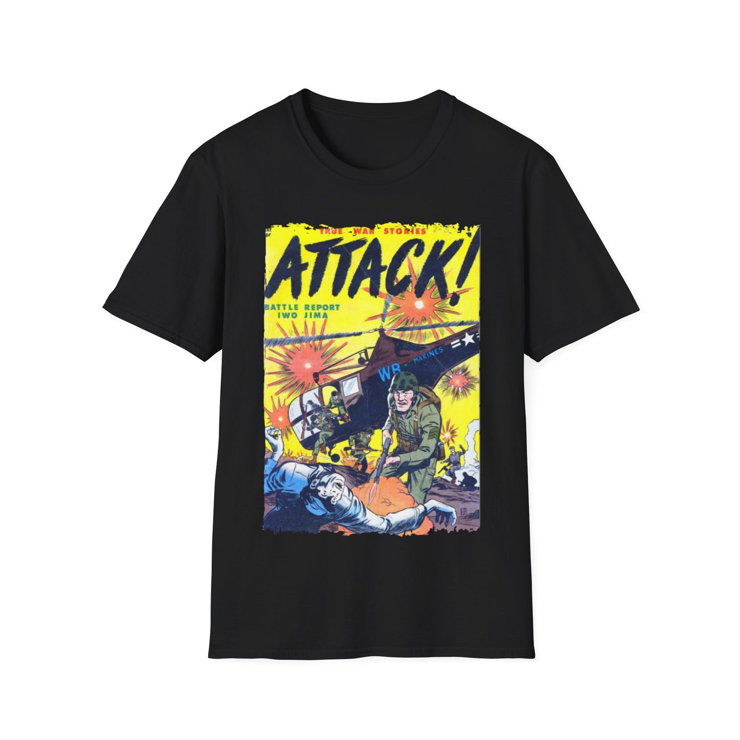 Attack! May 1952 - Unisex Softstyle T-Shirt