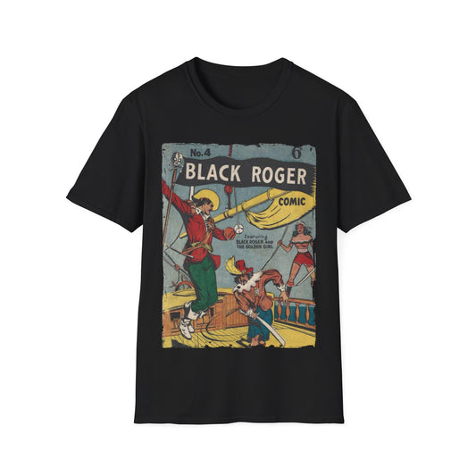 Black Roger No.4 1952 - Unisex Softstyle T-Shirt