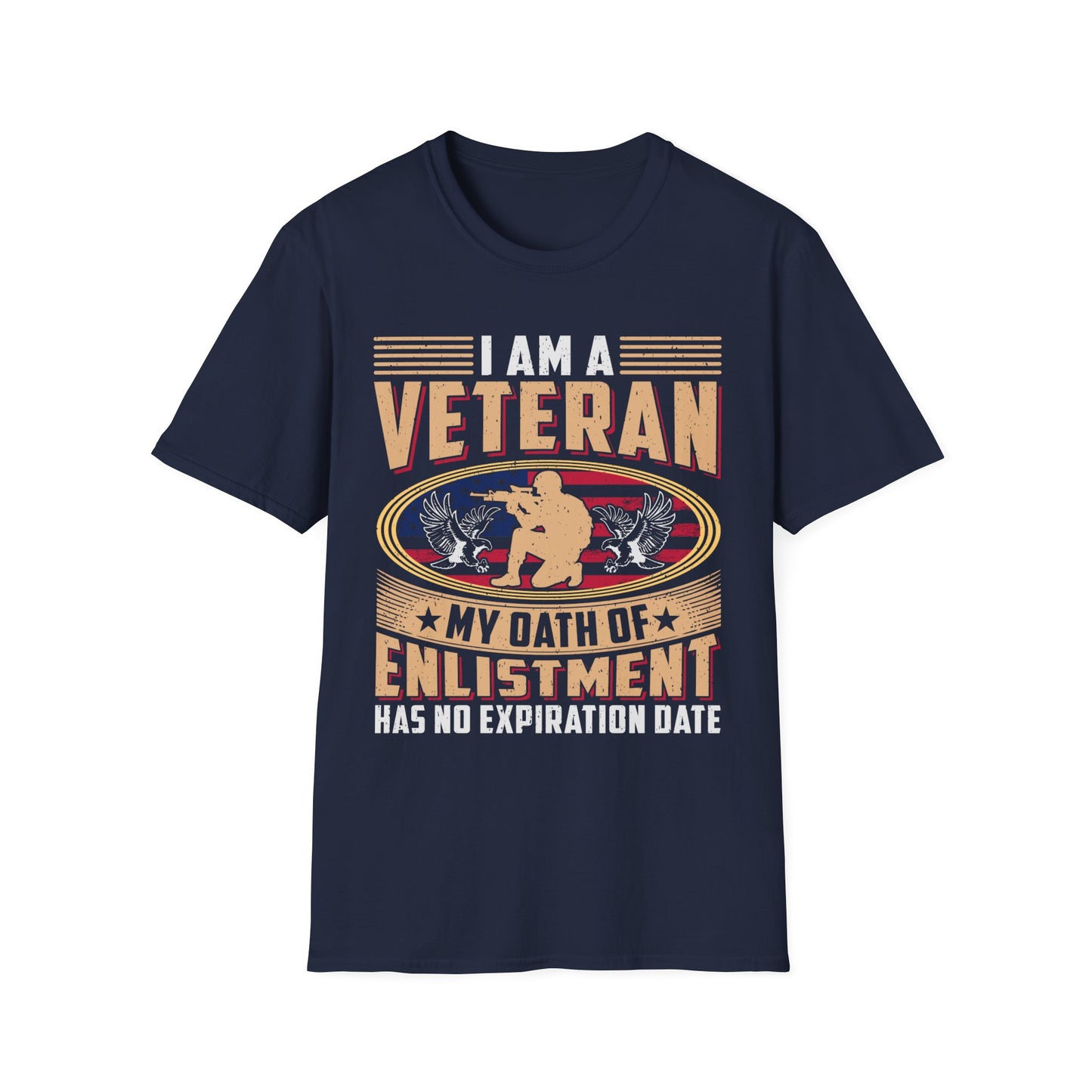 Enlistment Has No Expiration - Unisex Softstyle T-Shirt