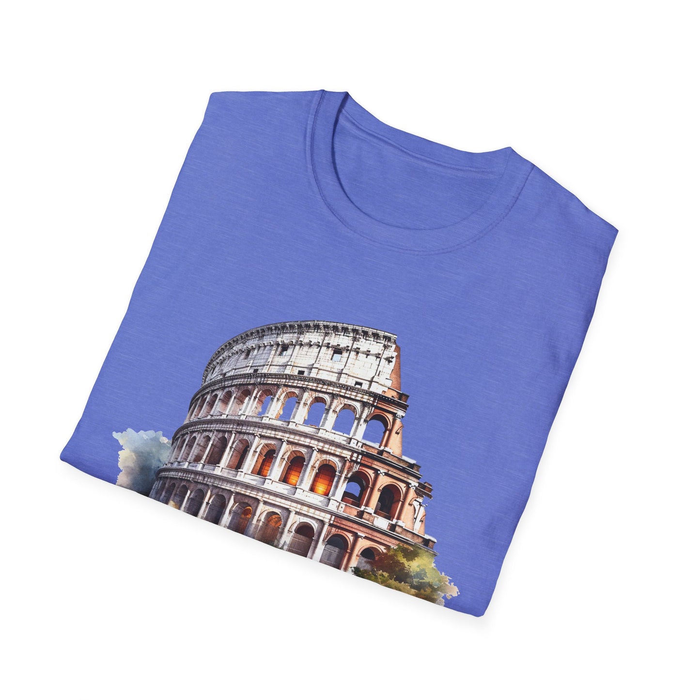 Ancient Bldg 1 - Unisex Softstyle T-Shirt