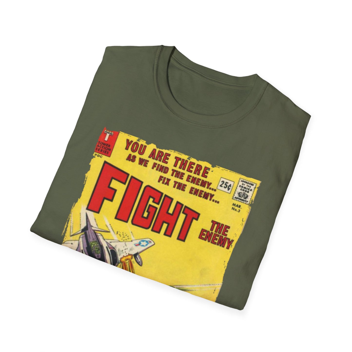 Fight The Enemy No.3 - Unisex Softstyle T-Shirt