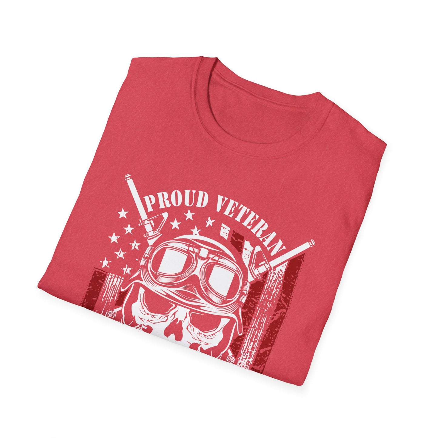 Proud Veteran - Army - Unisex Softstyle T-Shirt