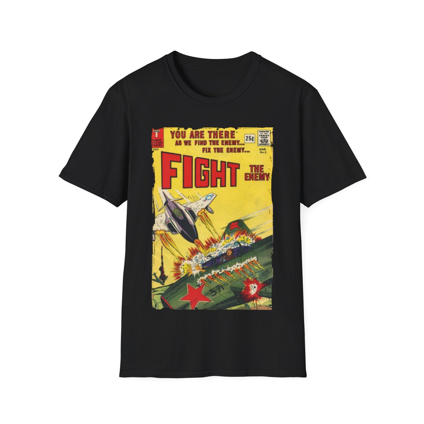 Fight The Enemy No.3 - Unisex Softstyle T-Shirt