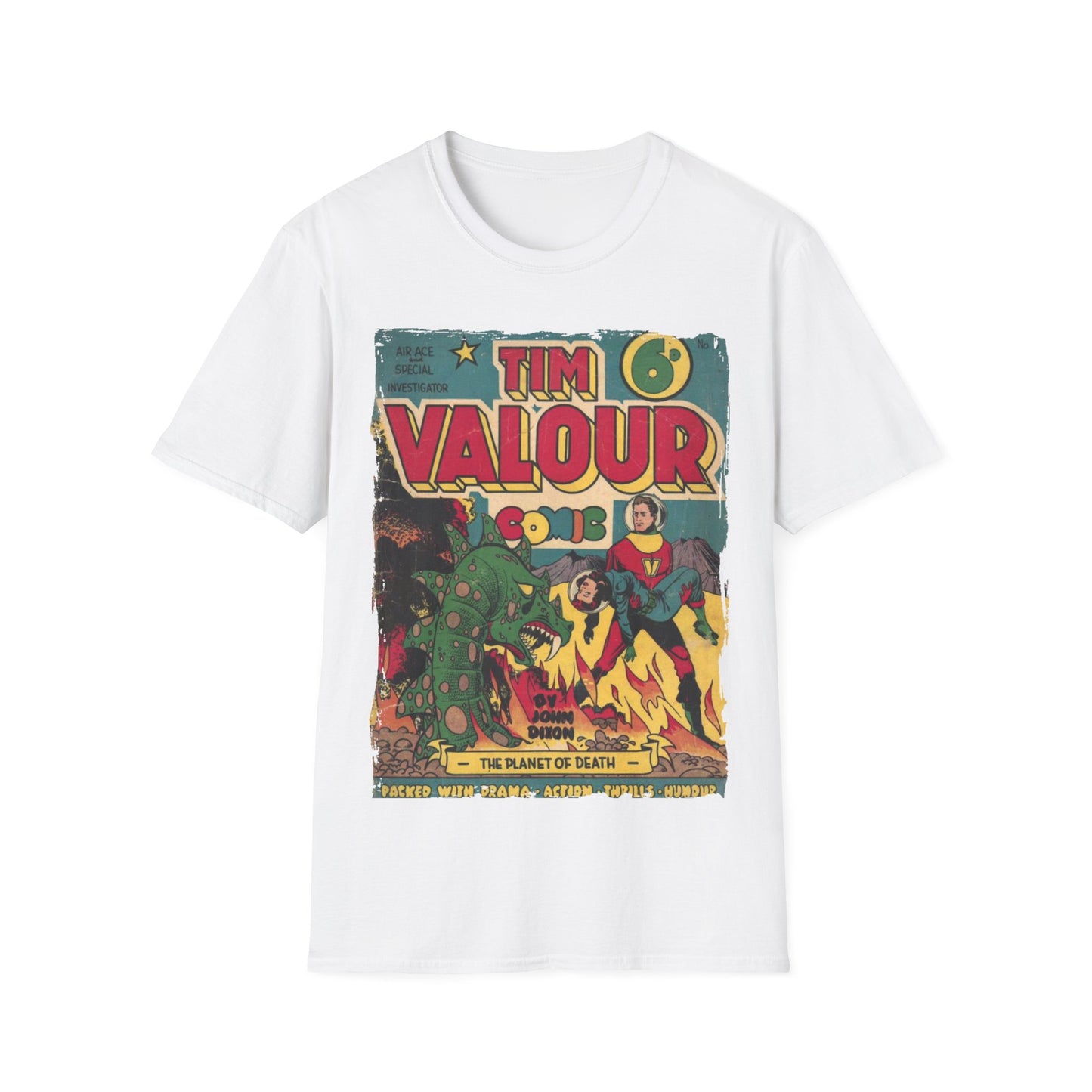 Tim Valour July 1948 - Unisex Softstyle T-Shirt