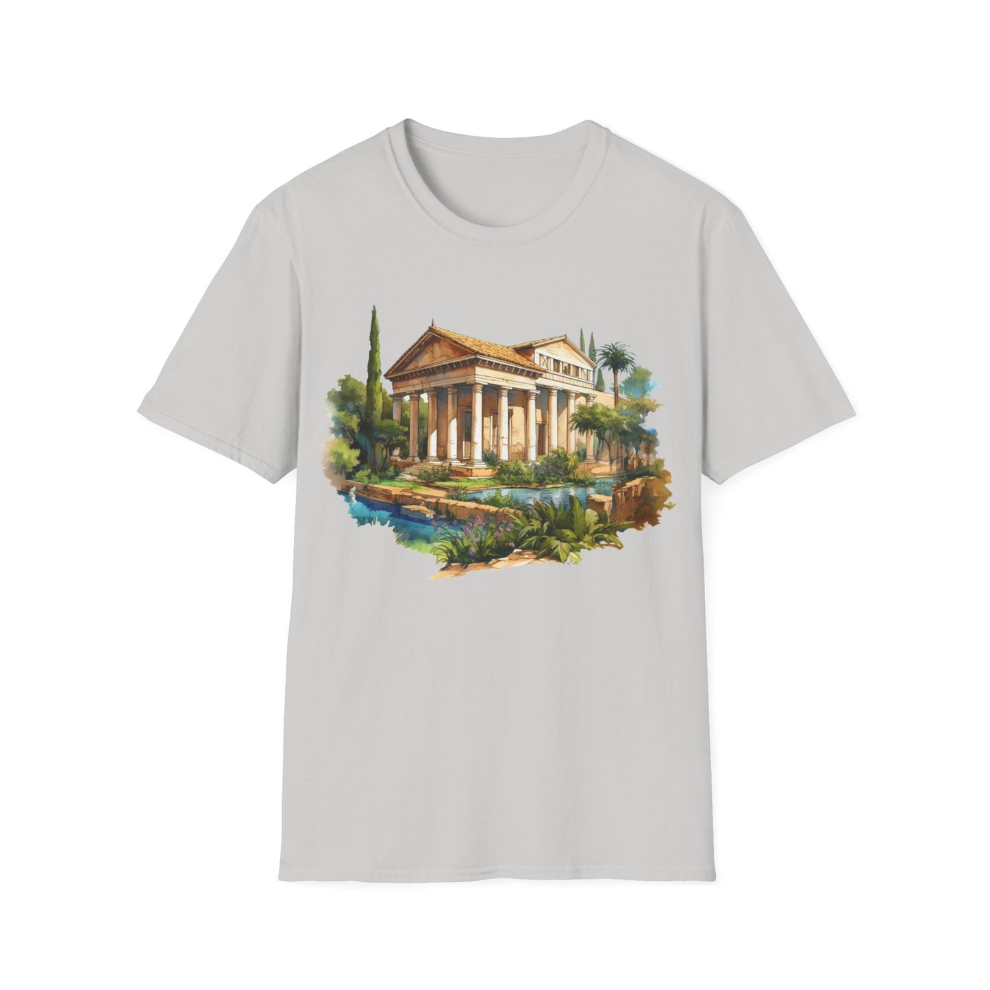 Ancient Bldg 3 - Unisex Softstyle T-Shirt