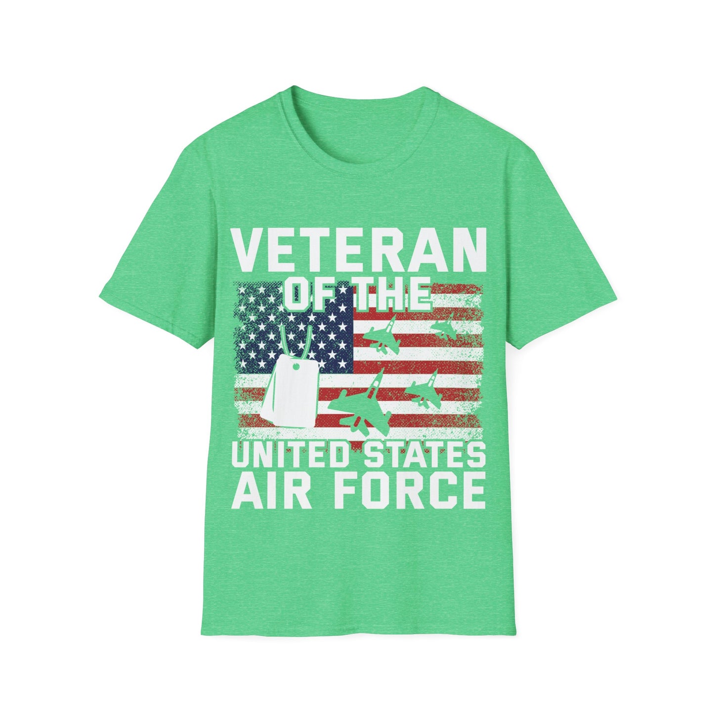 Veteran - Air Force - Unisex Softstyle T-Shirt