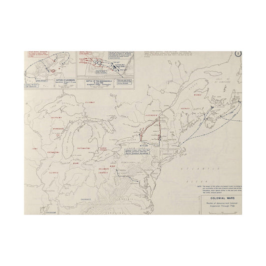 Colonial Wars, Expansion Through 1758