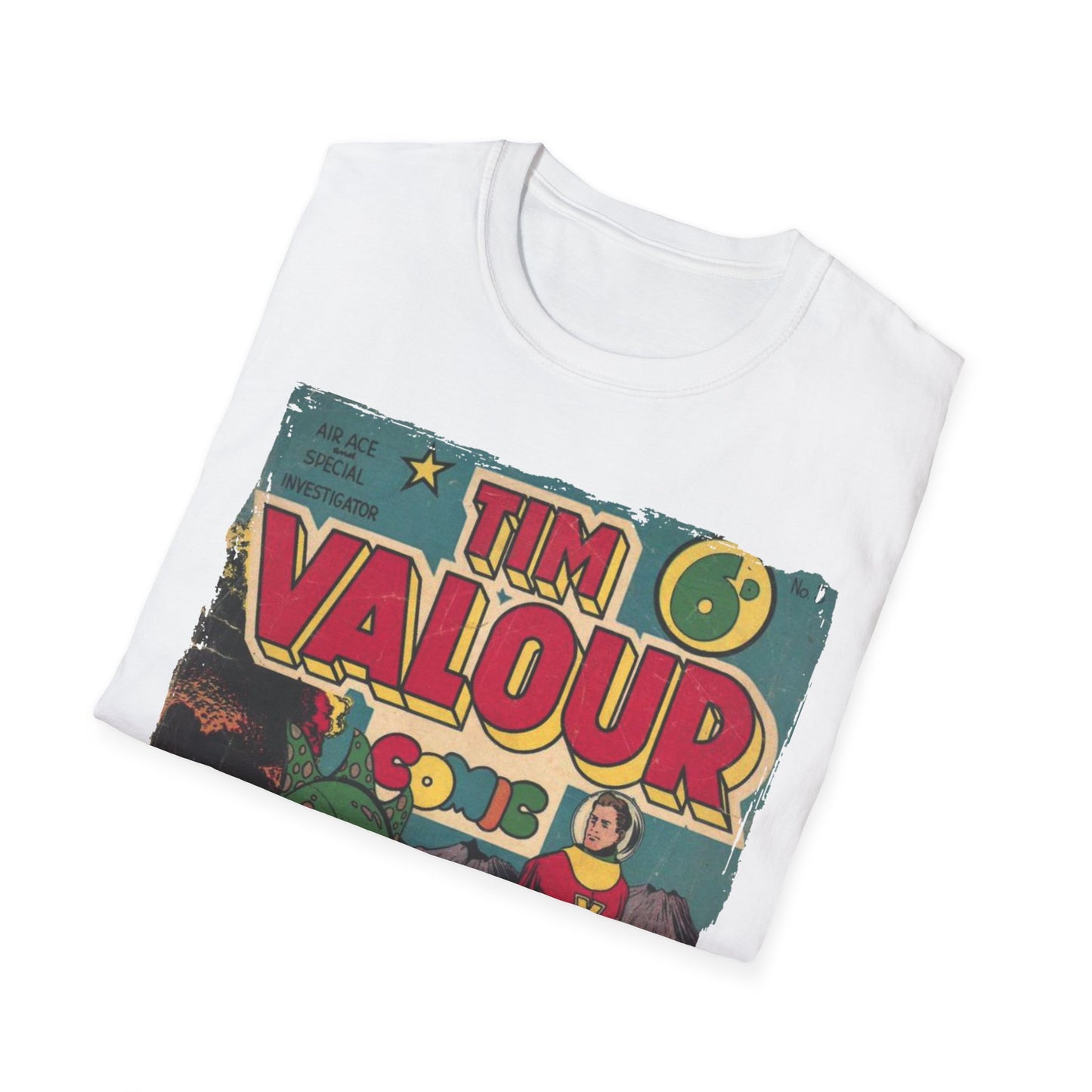 Tim Valour July 1948 - Unisex Softstyle T-Shirt